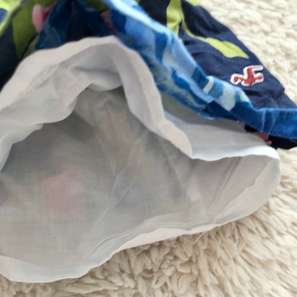 Hollister Floral Navy & Pink Flared Mini Skirt - Picture 5 of 5